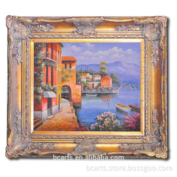 2016 Hot selling Classical Mediterranean landscape oil painting by handpainted